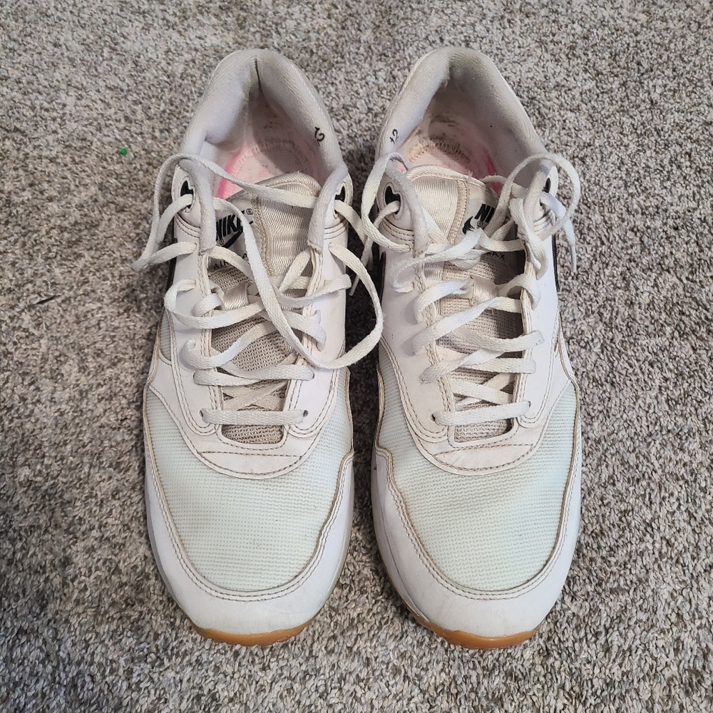 Nike Air Max White And Black Golf Shoe Size 12